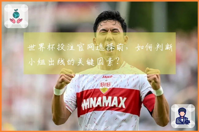 世界杯投注官网选择前，如何判断小组出线的关键因素？