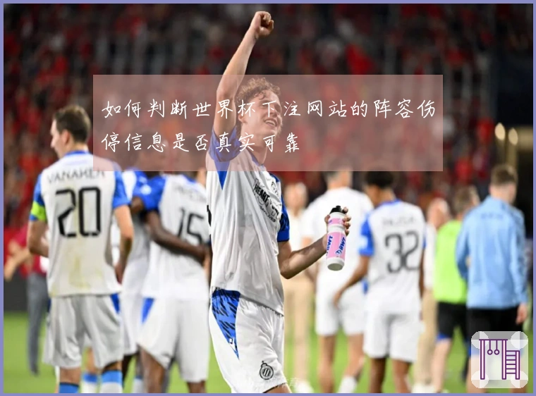 如何判断世界杯下注网站的阵容伤停信息是否真实可靠